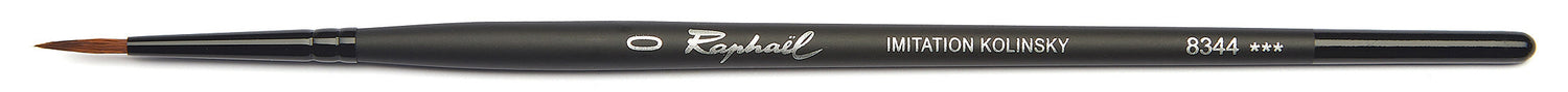 Pinceau - Rond - Pointe fine - Aquarelle - Raphaël - Stradivarius - Série 8433 - N°0