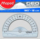 Rapporteur - 180° - Scolaire - Plastique - Geometric - Maped