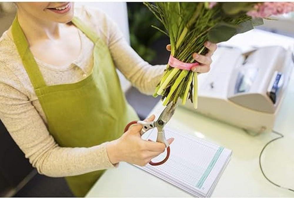 Registre de recettes et dépenses - A4 - 50 feuilles - Autocopiant - Commerçant - Artisan - Exacompta
