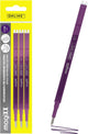 Recharges pour stylo roller - Encre gel - Violet lilas - Effaçable - 0,7mm - Online