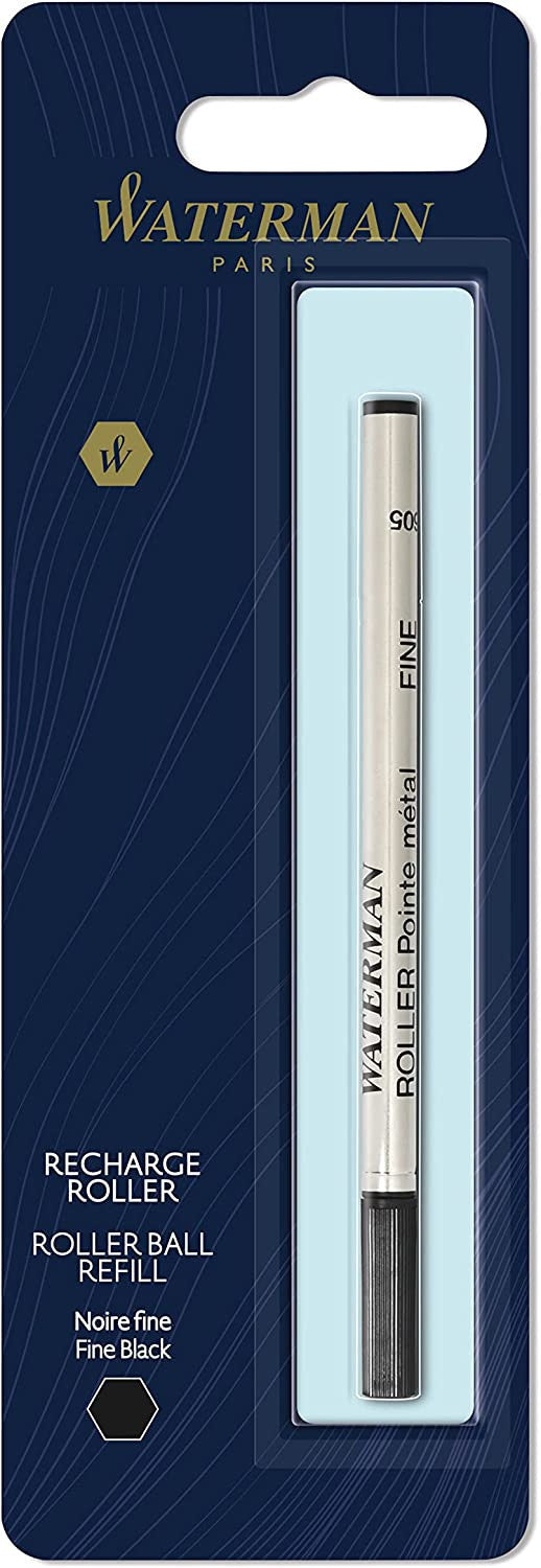 Recharge pour stylo bille - Noir - Pointe fine - Waterman