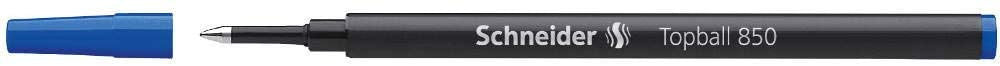 Recharge pour stylo roller - Bleu - Pointe 0,5mm - Topball 850 - Schneider
