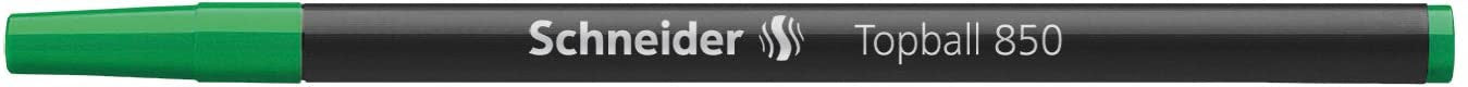 Recharge pour stylo roller - Vert - Pointe 0,5mm - Topball 850 - Schneider