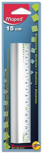 Règle - Plate - 15 cm - Aluminium - Maped