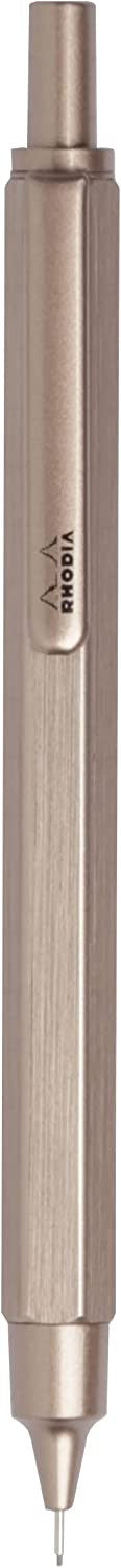 Porte-mines - Bois de rose - Rétractable - Mine 0,5mm - Rhodia - Collection scRipt