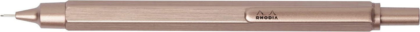 Porte-mines - Bois de rose - Rétractable - Mine 0,5mm - Rhodia - Collection scRipt