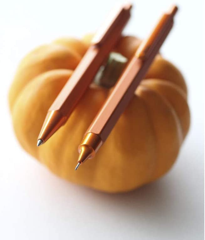 Porte-mines - Orange - Rétractable - Mine 0,5mm - Rhodia - Collection scRipt