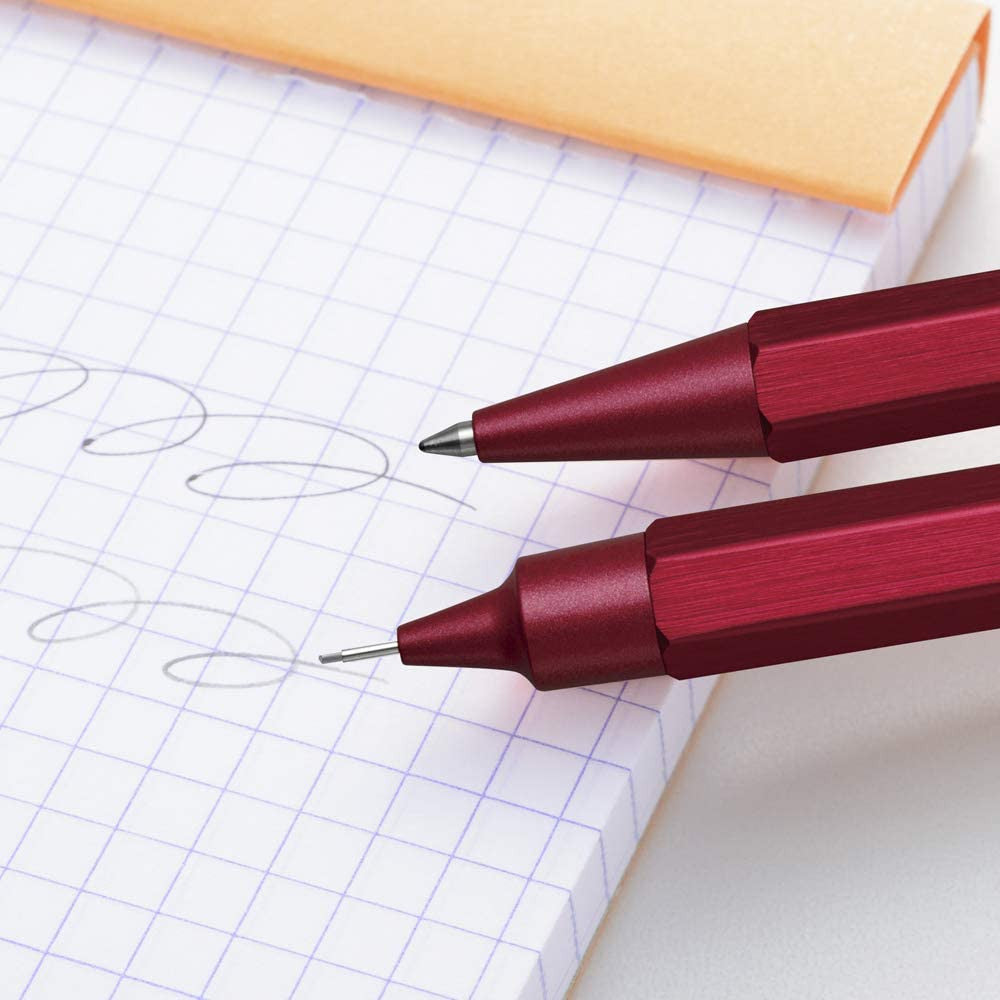 Porte-mines - Rouge - Rétractable - Mine 0,5mm - Rhodia - Collection scRipt