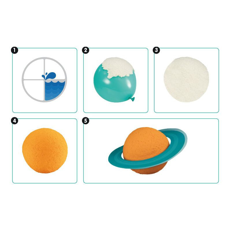 Poudre pour faire du papier mâché - Blanc - Sachet de 200g - Loisirs créatifs