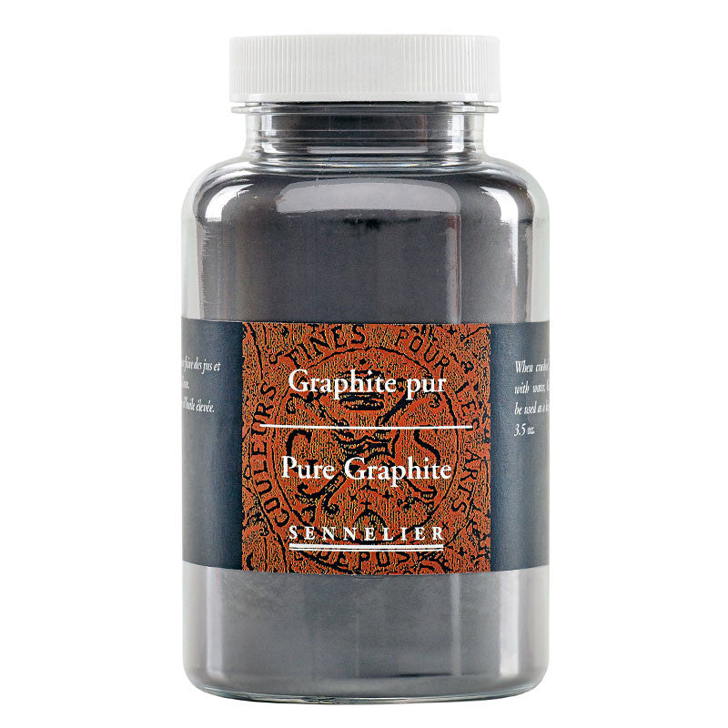 Pigment en poudre - Sennelier - Graphite Pure - Pot de 100 g
