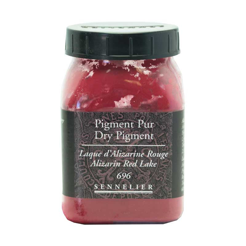 Pigment en poudre - Sennelier - Laque Alizarine Rouge - Pot de 200 ml