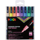 Pochette de 8 marqueurs Posca PC-3M | pointe fine conique