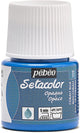 Pot de peinture pour tissu - Textile opaque - Bleu Cobalt - Pébéo - Setacolor - 45ml