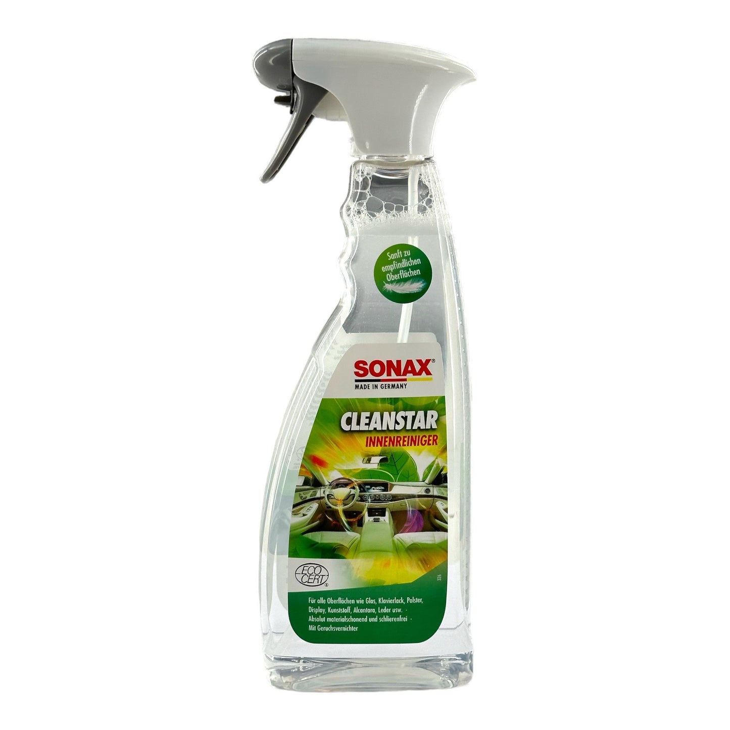 Produit nettoyant - Intérieur de voiture - SONAX - Cleanstar - Spray 750ml