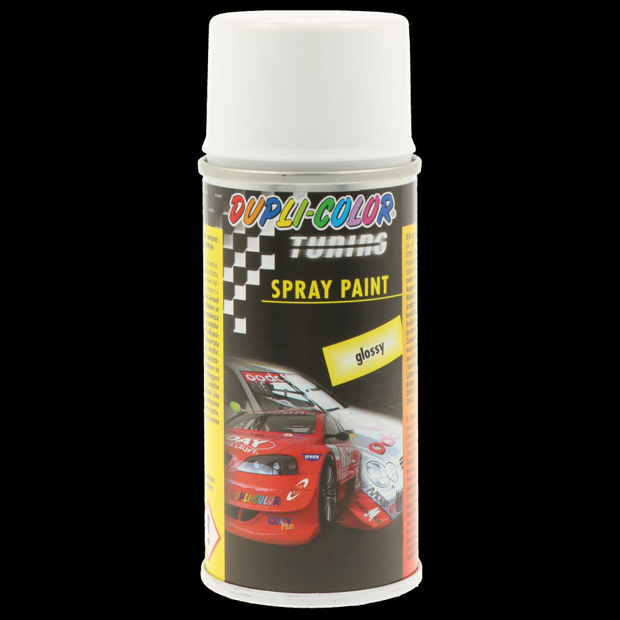 Bombe de peinture - Pour carrosserie - Blanc - Brillant - Dupli-Color - 150ml