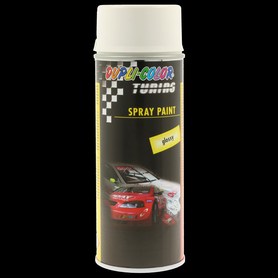 Bombe de peinture - Blanc - Brillant - Carrosserie - Tuning - Dupli-color - 400ml