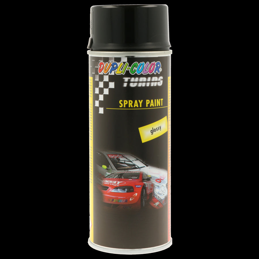 Bombe de peinture - Noir - Brillant - Carrosserie - Tuning - Dupli-color - 400ml