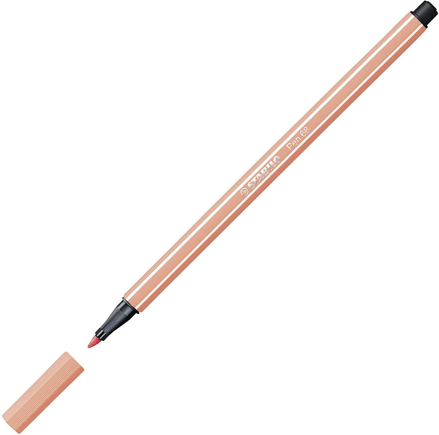 Pochette de 15 feutres de dessin STABILO Pen 68 - pointe moyenne - coloris pastel