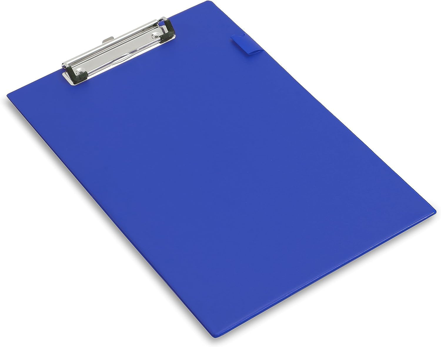 Porte-bloc - A4+ - Rigide - Bleu - Clip métal - Rapesco