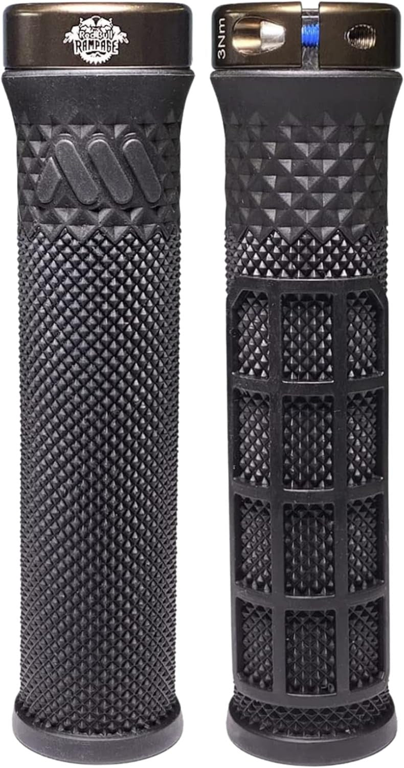 Poignées VTT - Pour tous guidons - Zero Grip - Noir - AMS - Accessoires vélo