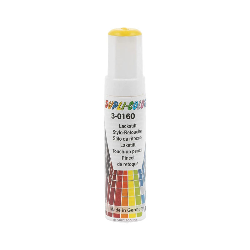 Stylo de retouche - Carrosserie - Jaune brillant - Toutes marques - Dupli-Color