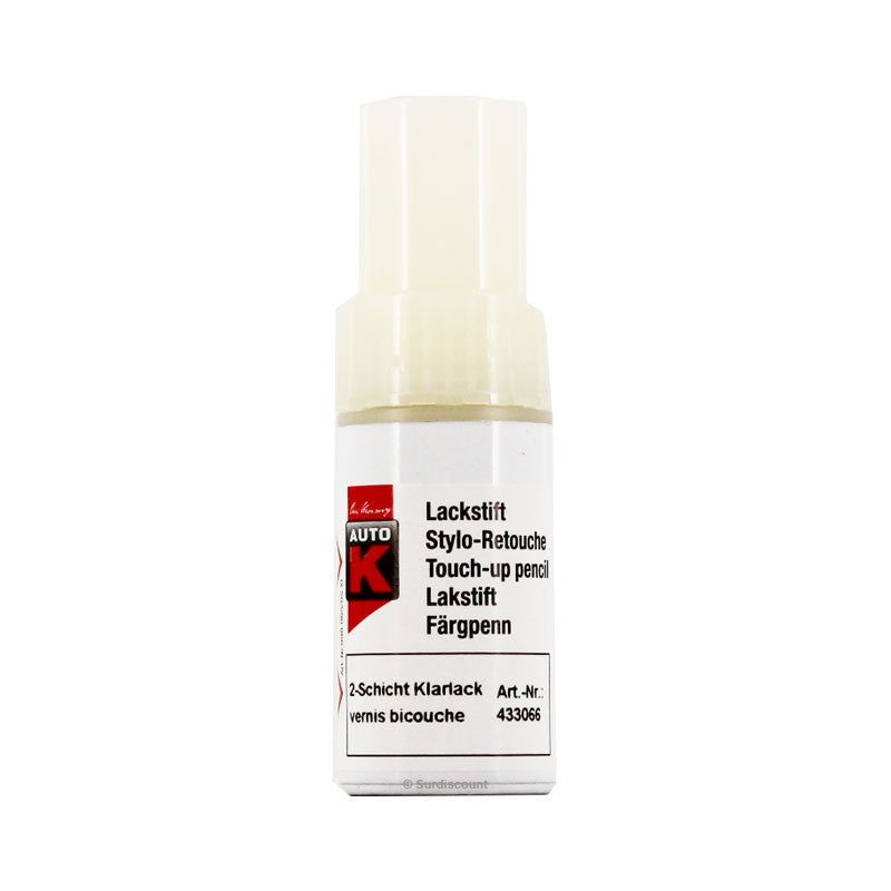 Stylo de retouche pour carrosserie de voiture - Multi-marques - Vernis transparent - Auto K