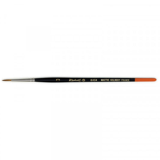 Pinceau - Rond - Aquarelle - Kolinsky S - Série 8404 - N°0 - Raphaël