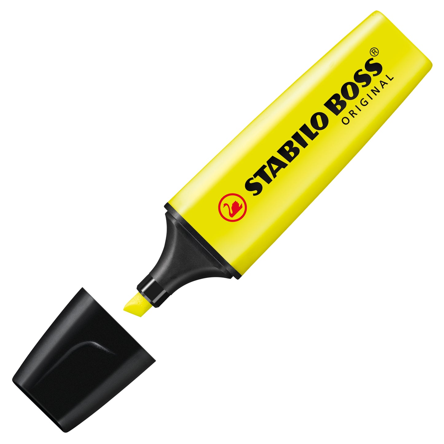 Pot de 6 surligneurs STABILO BOSS ORIGINAL - assortiment fluo