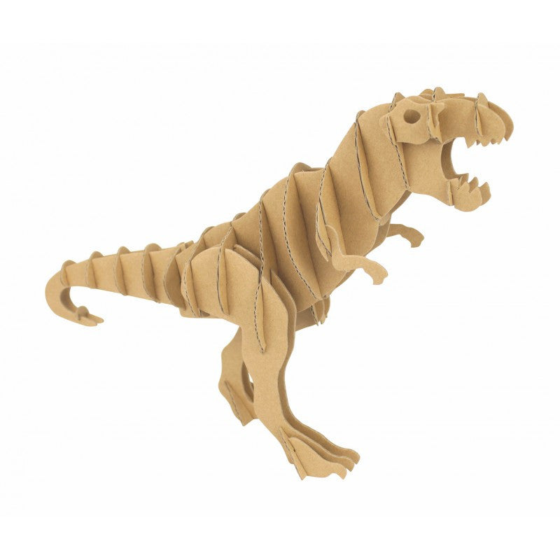 Petit dinosaure en carton - A assembler - Tyrannosaure - CTOP