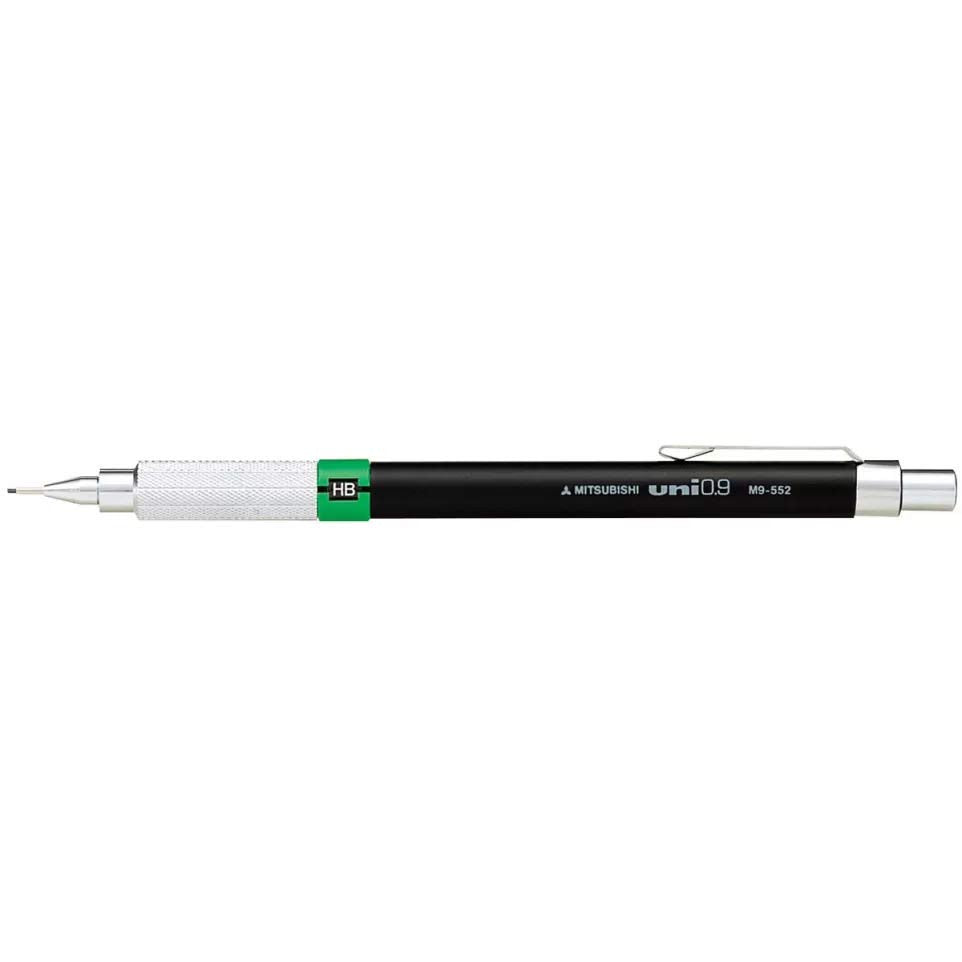 Porte-mine dessin technique professionnel HB 0,9mm Uni Ball