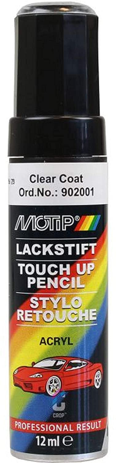 Pinceau retouche vernis transparent 12ml - Motip