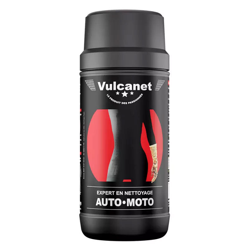 Vulcanet - Nettoyage auto/moto - Lavage sans eau - Lingettes + chiffon - Intérieur/extérieur