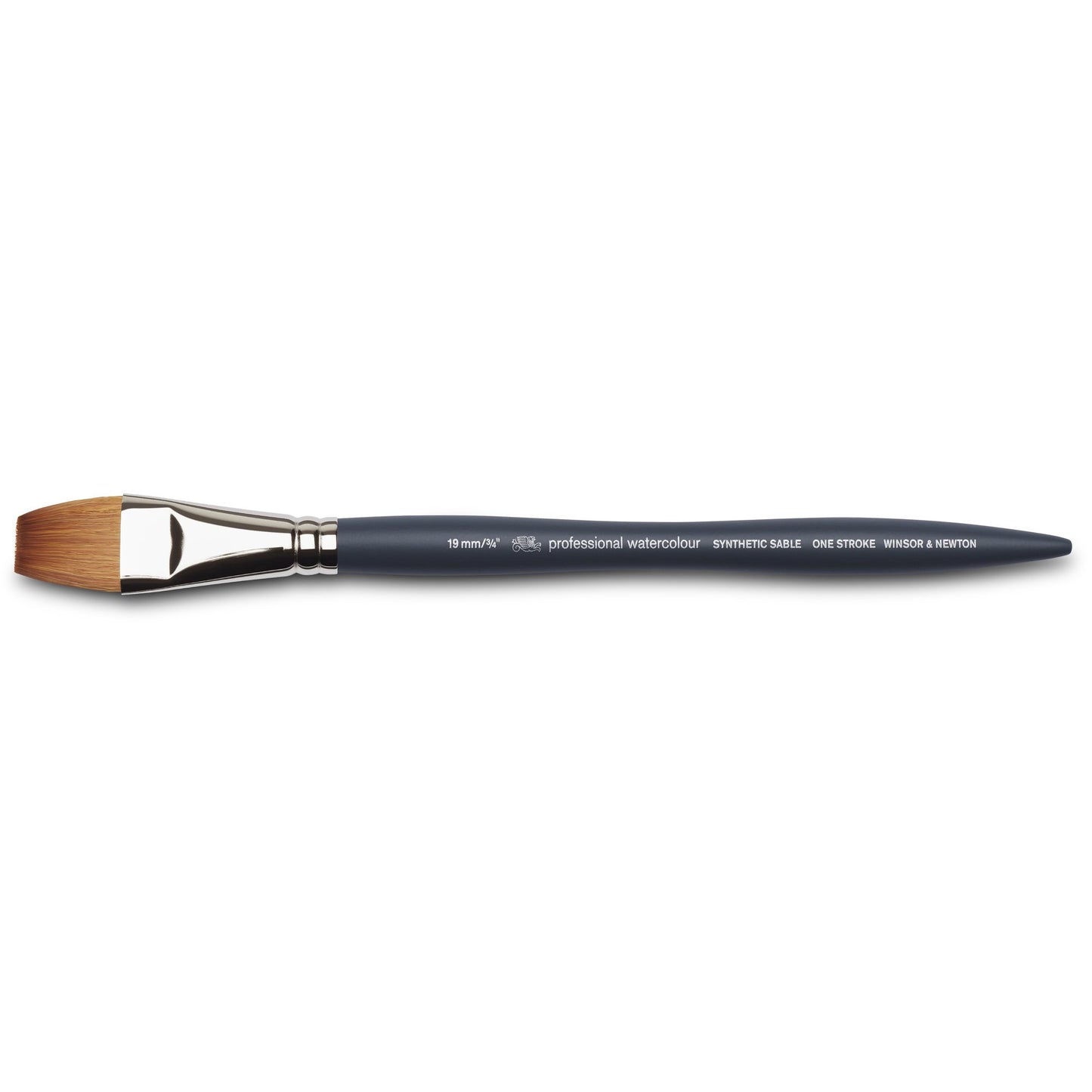 Pinceau plat court 19mm aquarelle professionnelle Winsor & Newton