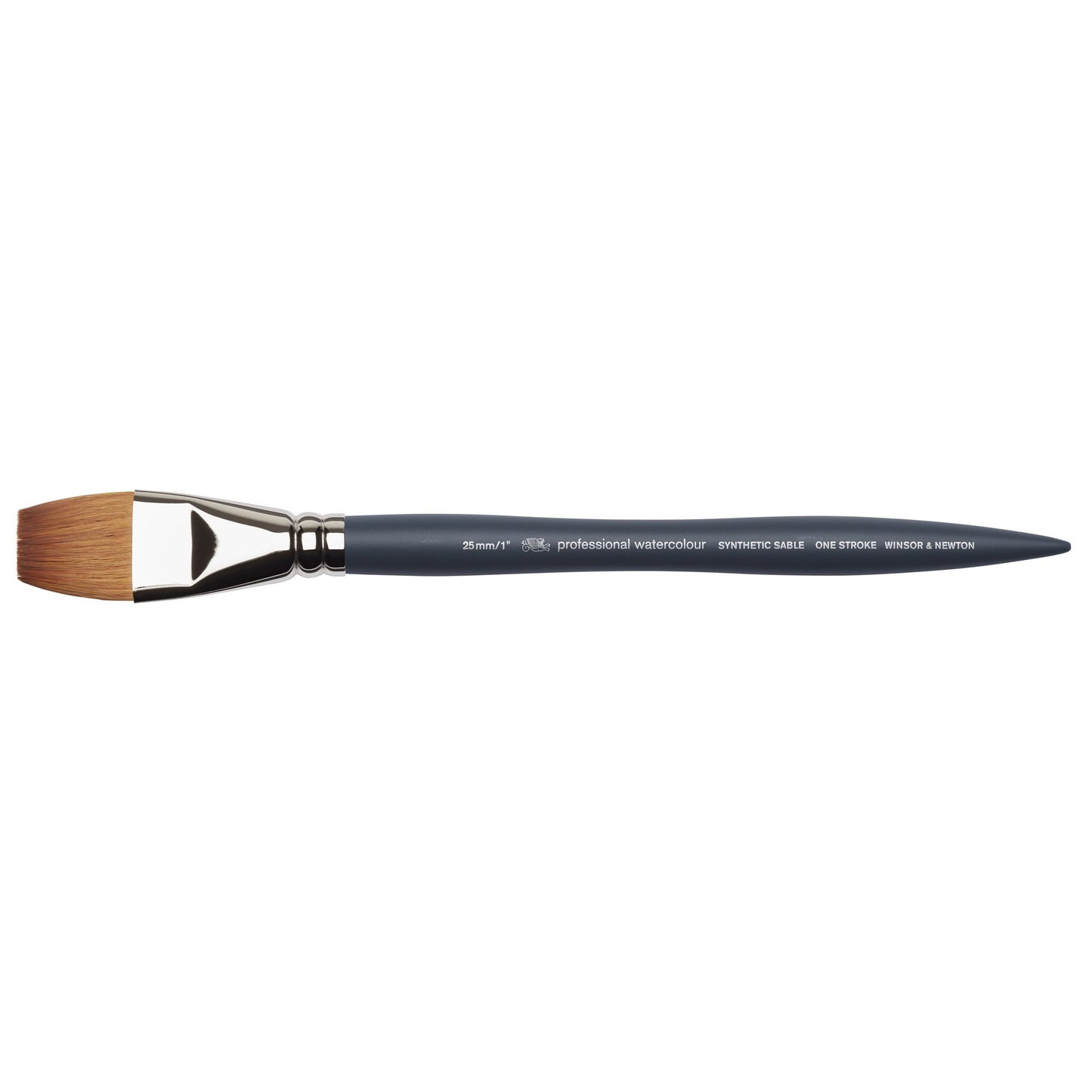 Pinceau plat court 25mm aquarelle professionnelle Winsor & Newton