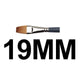 Pinceau plat court 19mm aquarelle professionnelle Winsor & Newton