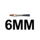 Pinceau plat court 6mm aquarelle professionnelle Winsor & Newton