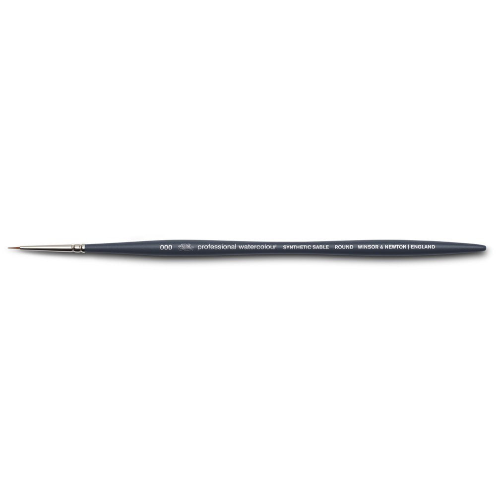 Pinceau rond n°000 aquarelle professionnelle Winsor & Newton