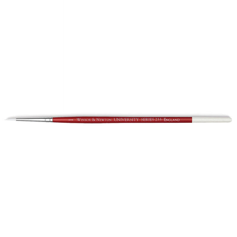 Pinceau rond manche court Winsor et Newton university série 233 n°1