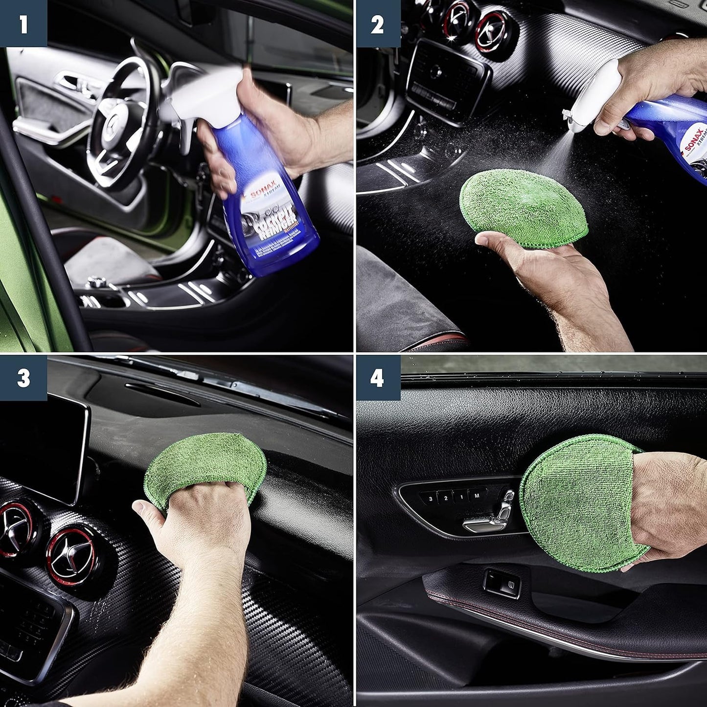Produit nettoyant - Intérieur - Voiture - Tableau de bord - Plastique - SONAX - Xtreme