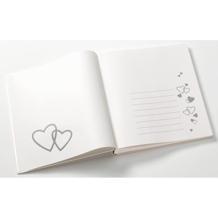 Album Photo Mariage - Ti Amo - 28 X 30,5 Cm - Blanc- Walther