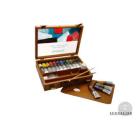 Coffret de peinture à l'huile extra-fine - 12 tubes - Sennelier
