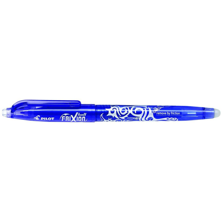Stylo FriXion Ball pointe fine 0.5mm bleu Pilot