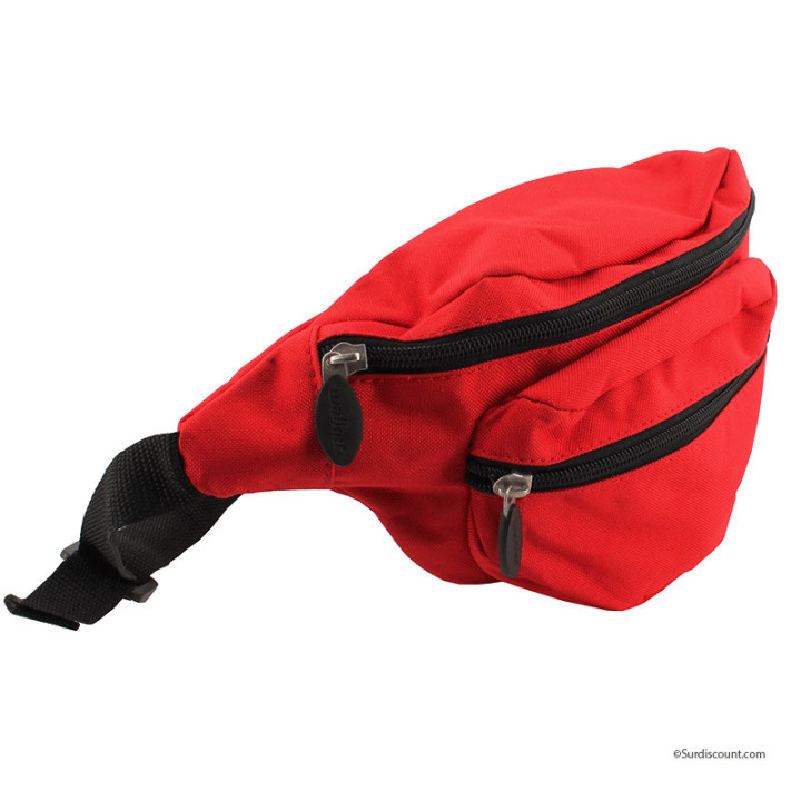 Sac banane - Walker - Rouge - 1 compartiment