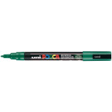 Marqueur Posca PC-3M vert foncé | pointe fine conique