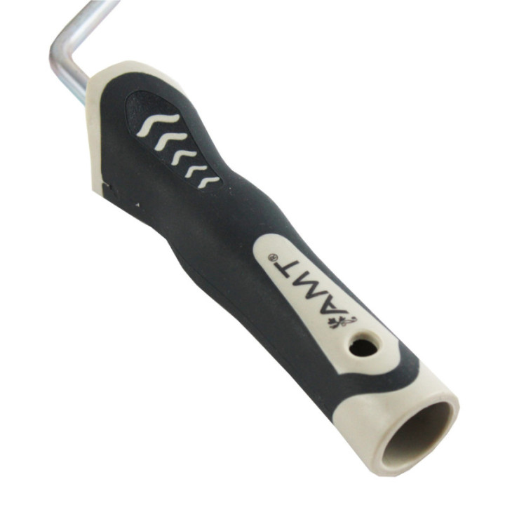 Rouleau Laqueur - 40Mm - Tous Types De Peintures - Pure Laine 5Mm - Manche Et Rouleau - Amt