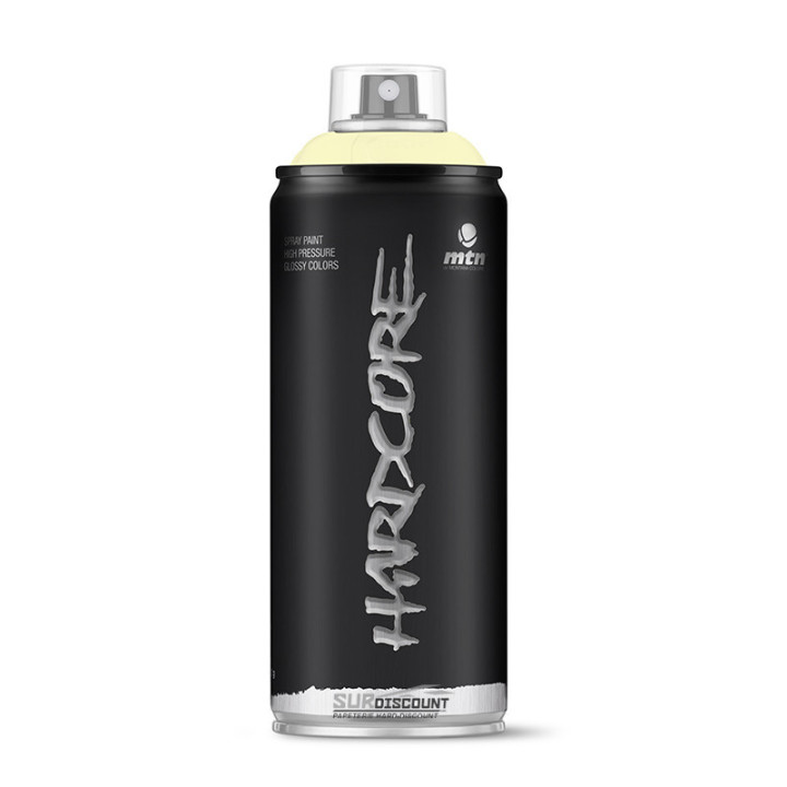 Bombe de peinture - Jaune licorne - RV-252 - Hardcore MTN - 400ml