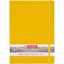 Carnet Croquis A4 jaune 80 Feuilles 140G Royal Talens