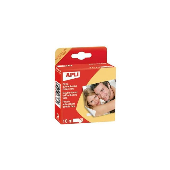 Ruban Adhésif Double Face 12Mm X 10M - Apli