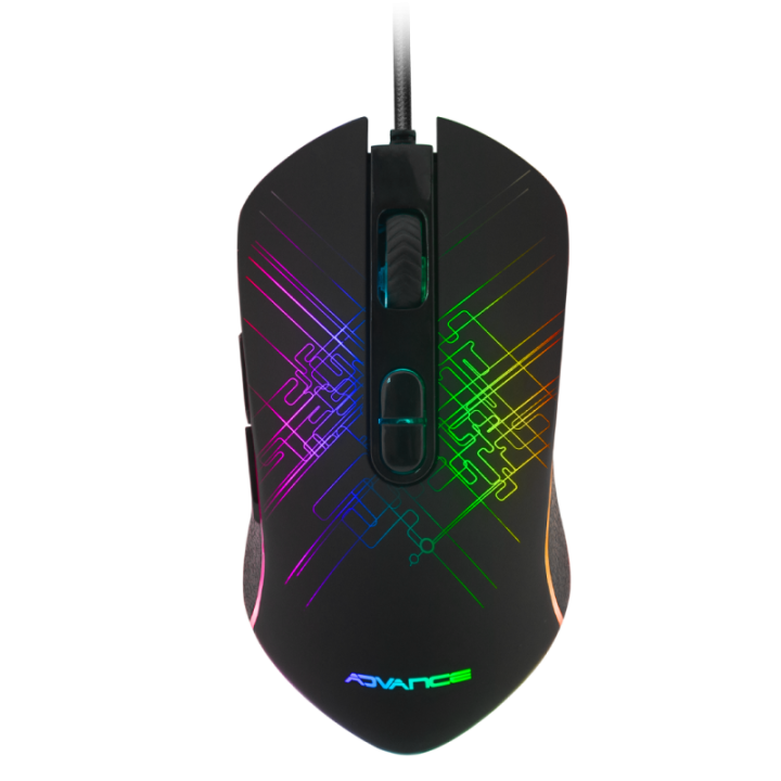 Souris Filaire Gaming Gta 230 Led 3200 Dpi - Advance