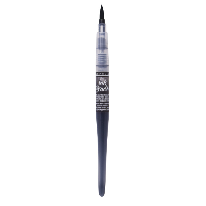 Pinceau pré-rempli - Ink Brush - Noir Ivoire - Sennelier
